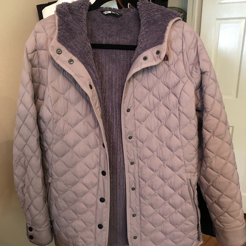 North Face Mauve Winter Jacket